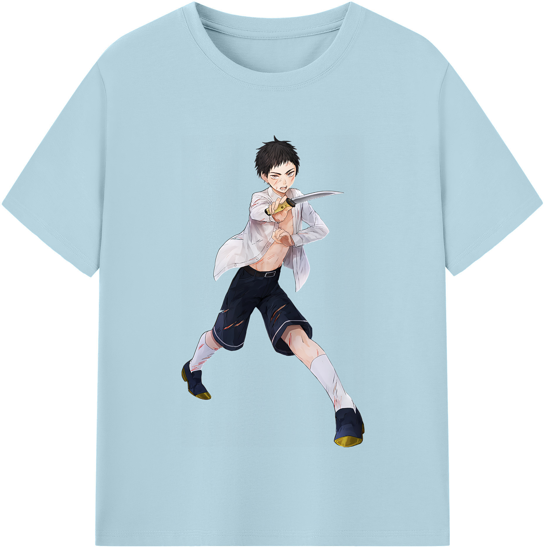 （画像用） 刀剣乱舞 Touken Ranbu 綿100％半袖Tシャツ（フロントプリント）